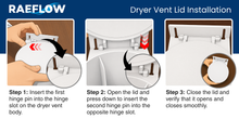 Load image into Gallery viewer, Dryer Vent Seal Lid P7815
