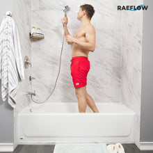 Load image into Gallery viewer, All Metal Tub Spout with Diverter, 10 Settings Hand held Shower, Switch, Bathtub Faucet with Sprayer Chrome
