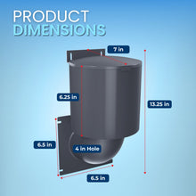 Load image into Gallery viewer, Dryer Vent Cover 4 inch (Gray) with UV RESISTANT
