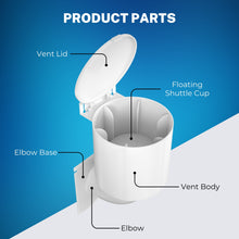 Load image into Gallery viewer, Dryer Vent Seal 4 inch - Outdoor Dryer Vent Cover Natural Energy Saving, Dryer Vent Covers for Home Exterior
