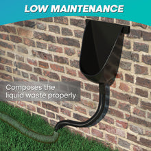 Load image into Gallery viewer, Waterless Urinal with Hose (Black)
