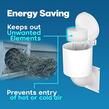Load image into Gallery viewer, Dryer Vent Seal 4 inch - Outdoor Dryer Vent Cover Natural Energy Saving, Dryer Vent Covers for Home Exterior
